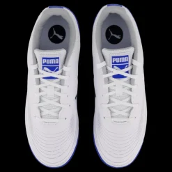 Clearance Puma Truco Iii Jr Indoor White- Black- Tea Svart, Blå och Vit