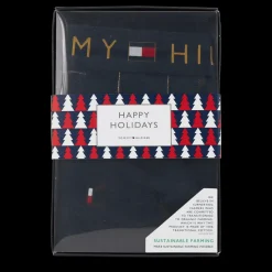 Sale Tommy Hilfiger Trunk & Sock Set Window Check/des Sky Mönstrad