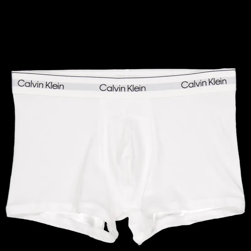Calvin Klein Trunk 3pk 100 White, White, White Vit