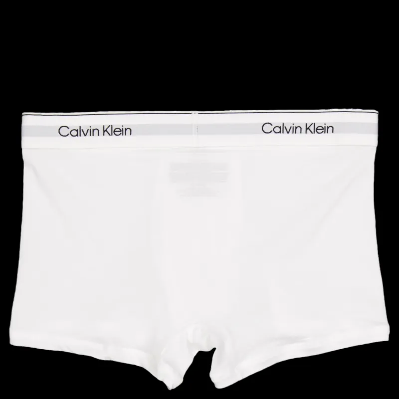 Calvin Klein Trunk 3pk 100 White, White, White Vit
