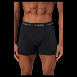Calvin Klein Trunk 3pk B-brght Camel/ Black/ Red Carp Svart New