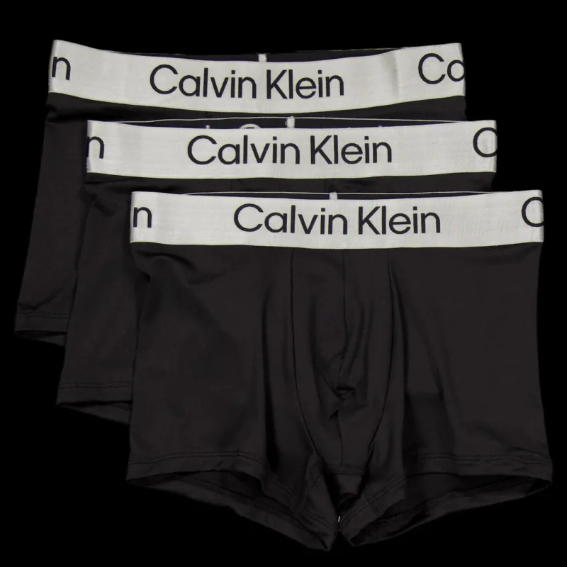 Online Calvin Klein Trunk 3pk Black Svart