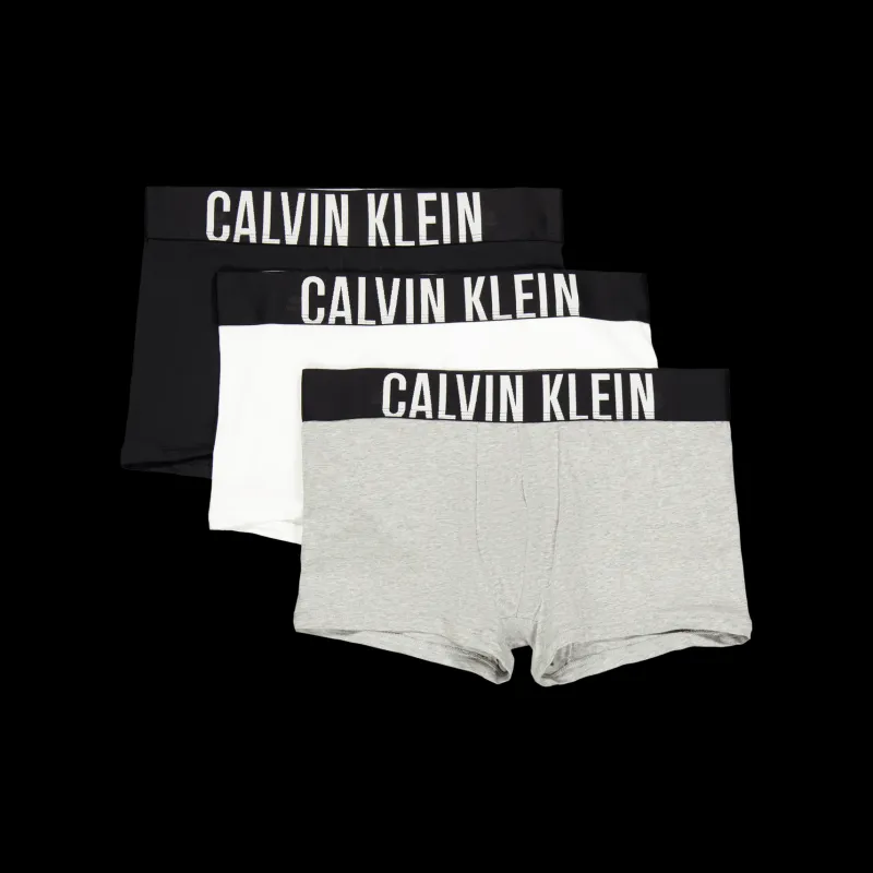 Calvin Klein Trunk 3pk Multi Grå New