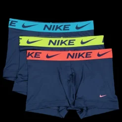 Nike Trunk 3pk Multi Blå Clearance