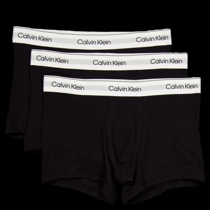 Best Calvin Klein Trunk 3pk Ub1 Black, Black, Black Svart