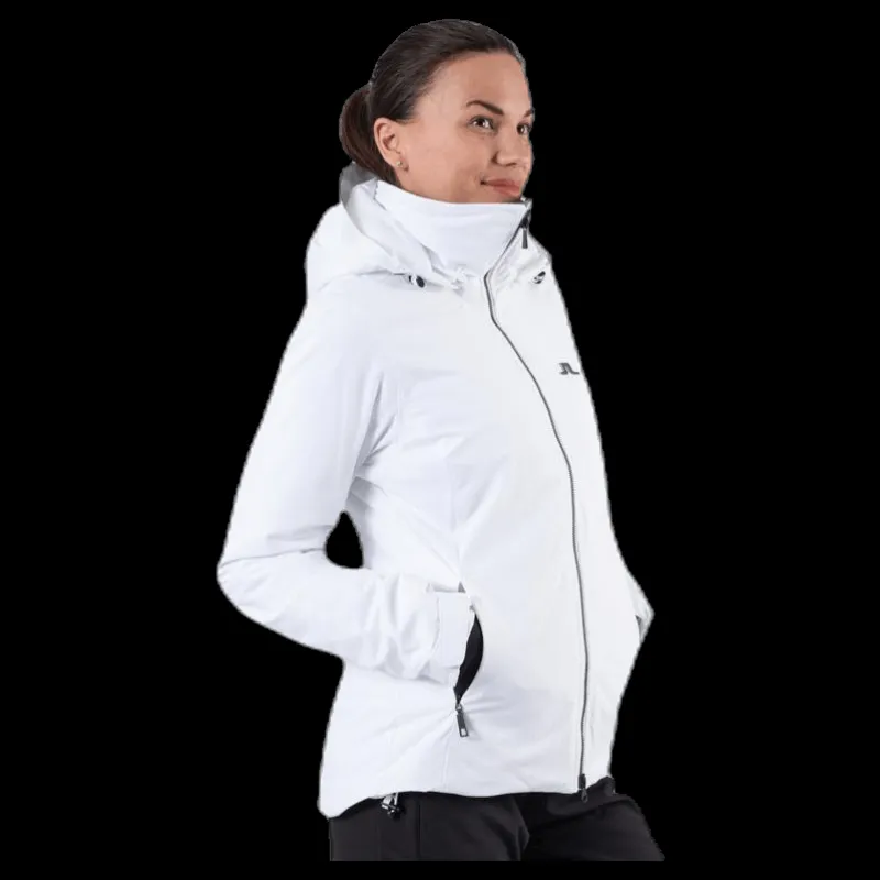 Outlet J.Lindeberg Truuli Jacket White Vit