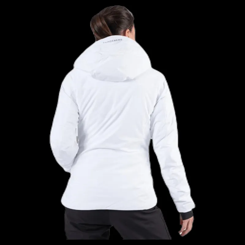 Outlet J.Lindeberg Truuli Jacket White Vit