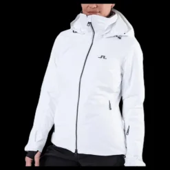 Outlet J.Lindeberg Truuli Jacket White Vit