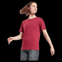 Discount Reebok Ts Burnout Tee Punber Röd