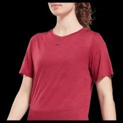 Discount Reebok Ts Burnout Tee Punber Röd