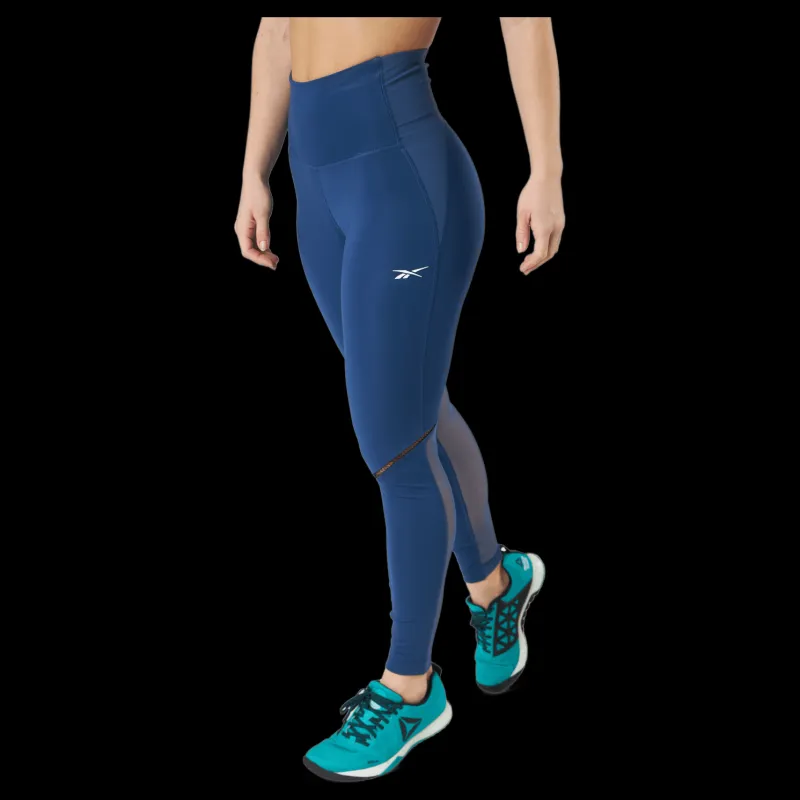 Online Reebok Ts Lux Perform Perf Tight Batblu Blå