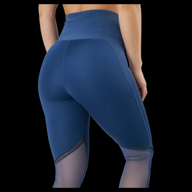 Online Reebok Ts Lux Perform Perf Tight Batblu Blå
