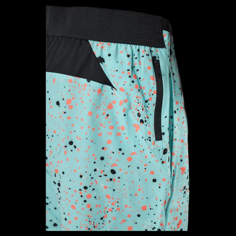 Sale Reebok Ts Strength Aop Short 2.0 Seclte Turkos