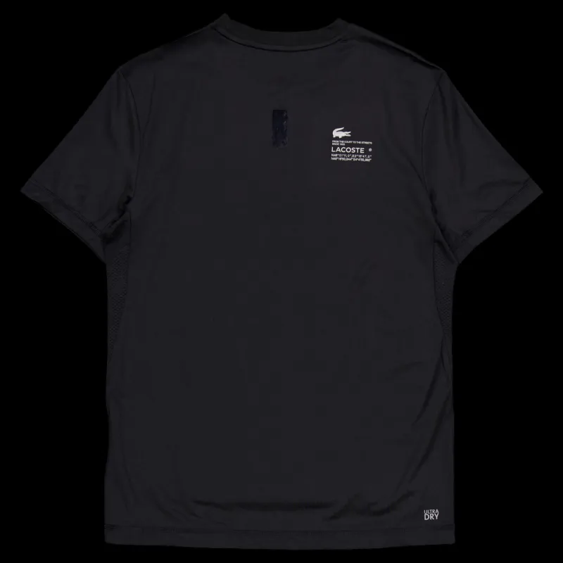 Lacoste Sport T-shirt Active Performance Black Svart Online