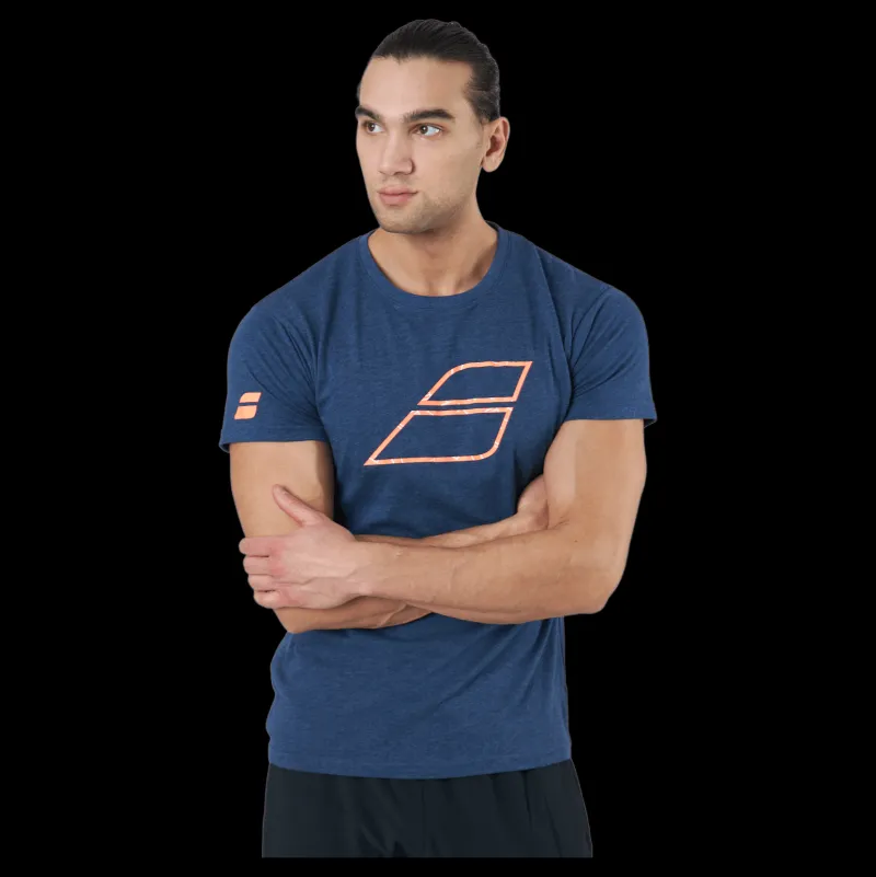 Babolat T-shirt Big Flag Blue Blå Online