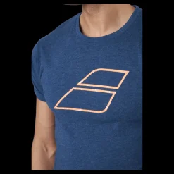 Babolat T-shirt Big Flag Blue Blå Online