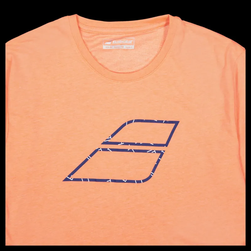 Online Babolat T-shirt Exe Big Flag Fluo Strike Orange