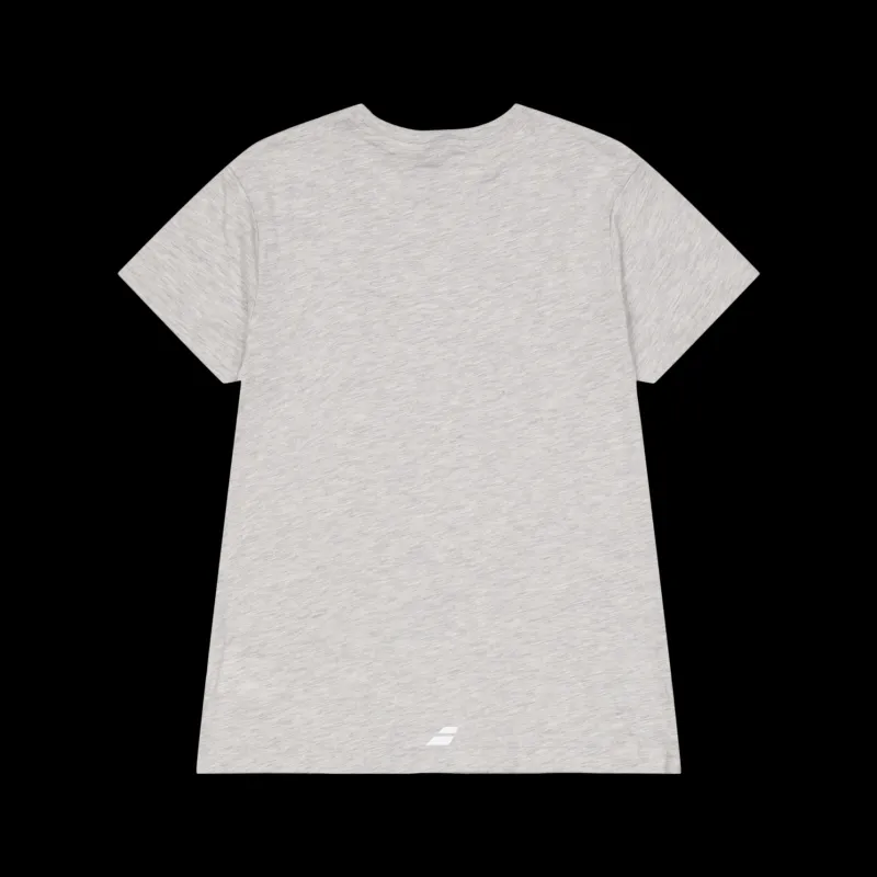 Babolat T-shirt Exercise Boy Grey Grå