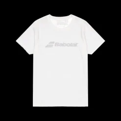 Outlet Babolat T-shirt Exercise White Vit