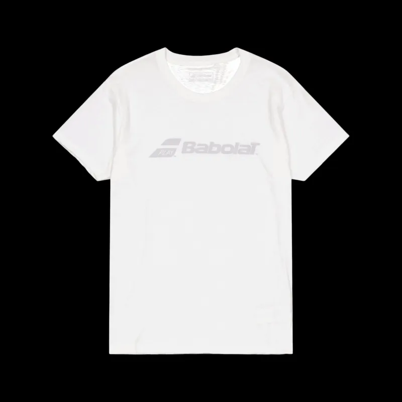 Outlet Babolat T-shirt Exercise White Vit