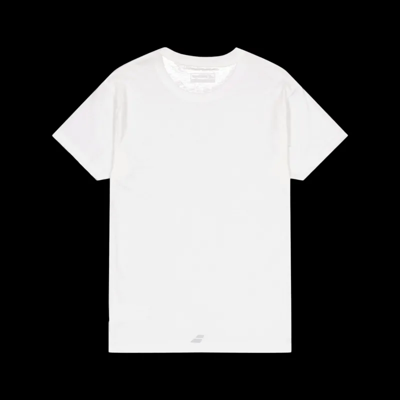 Outlet Babolat T-shirt Exercise White Vit