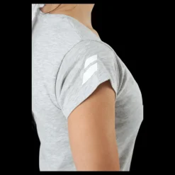 Best Babolat T-shirt Exercise Women Grey Grå
