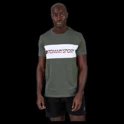 Discount Tommy Hilfiger Sport T-Shirt Logo Driver Patterned Mönstrad