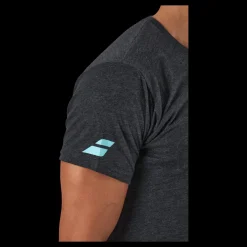 Discount Babolat T-shirt Padel Cotton Black Svart