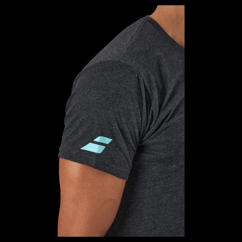 Discount Babolat T-shirt Padel Cotton Black Svart