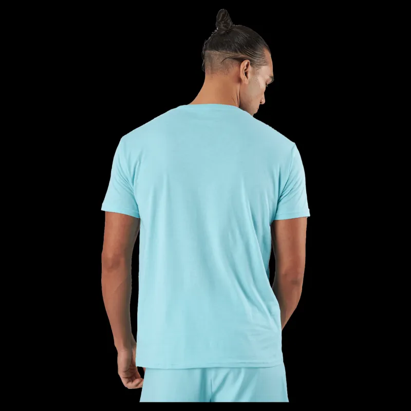 Sale Babolat T-shirt Padel Cotton Turquoise Blå