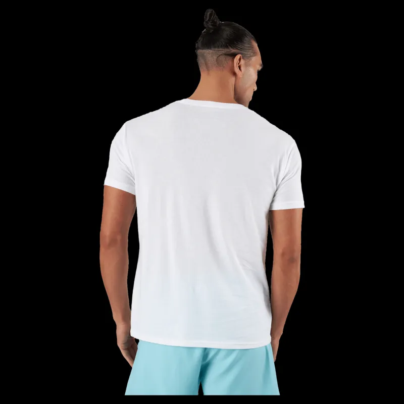 Babolat T-shirt Padel Cotton White Vit Hot