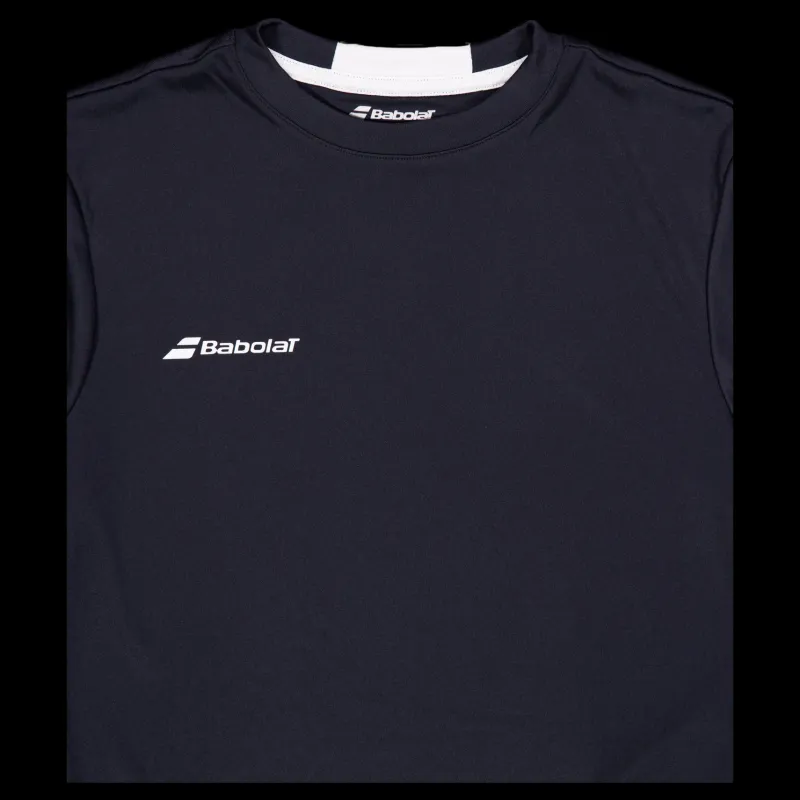 Online Babolat T-shirt Play Crew Neck Black Svart