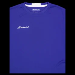 Discount Babolat T-shirt Play Crew Neck Blue Blå