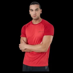 Outlet Babolat T-shirt Play Crew Neck Red Röd