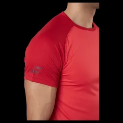 Outlet Babolat T-shirt Play Crew Neck Red Röd