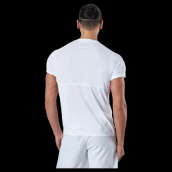 Babolat T-shirt Play Crew Neck White Vit Online