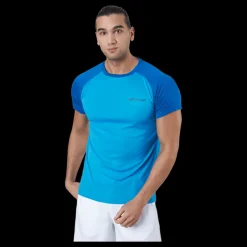 Babolat T-shirt Play Crew Neck White Vit Online