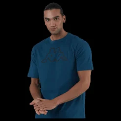 Kappa T-Shirt S/S, Cromen Blue Blå Best
