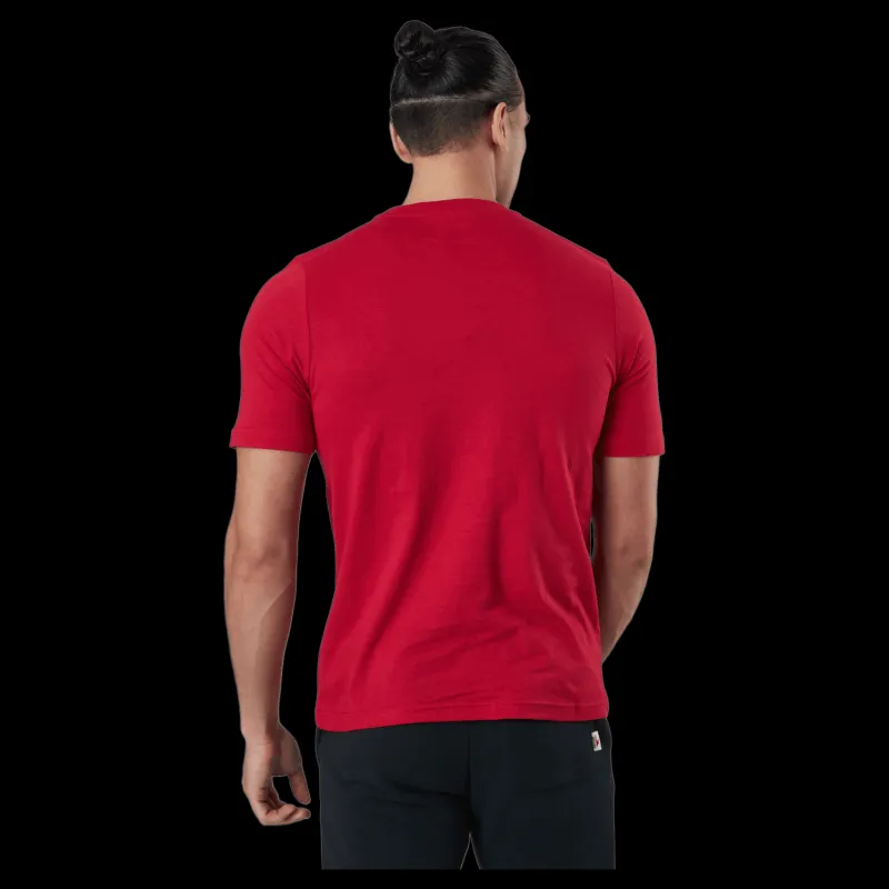 Discount Kappa T-Shirt S/S, Cromen Red Röd