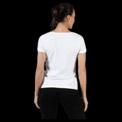 Hot Kappa T-Shirt S/S, Logo Momba White Vit