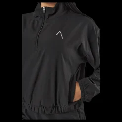 Hot BLACC Tulip Halfzip Jacket Black Svart