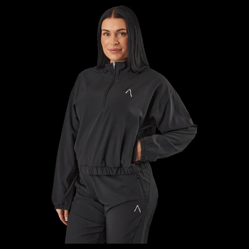 BLACC Tulip Halfzip Jkt Jet Black Svart