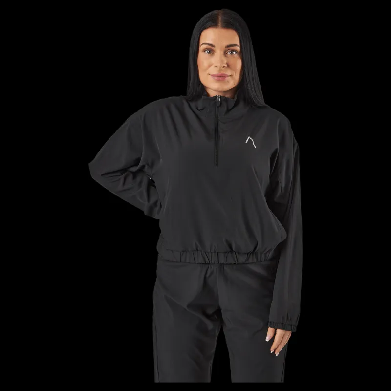 BLACC Tulip Halfzip Jkt Jet Black Svart