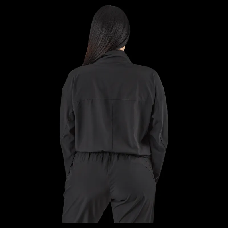 BLACC Tulip Halfzip Jkt Jet Black Svart