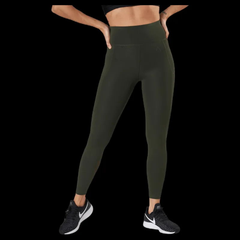 Outlet BLACC Tuned 7/8 Tights Green Grön