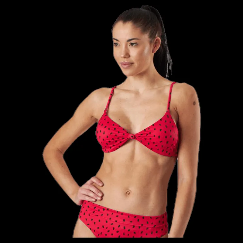 Billabong Turn It Up Bralette Red Röd New