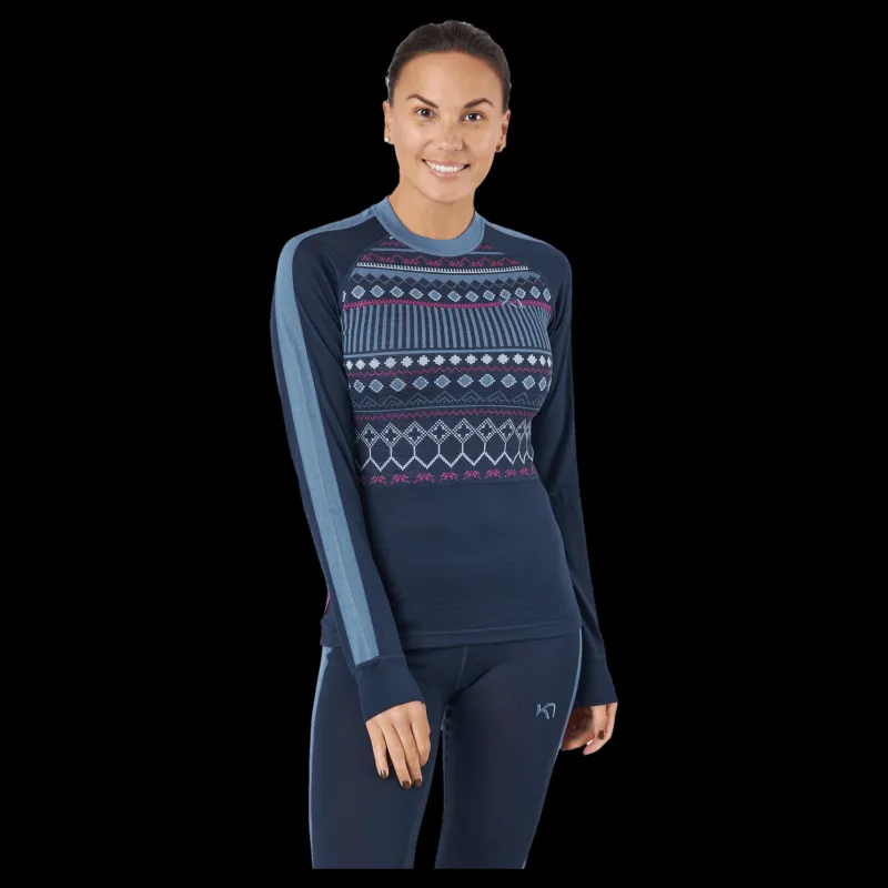 Kari Traa Tuva Longsleeve Royal Blå Best