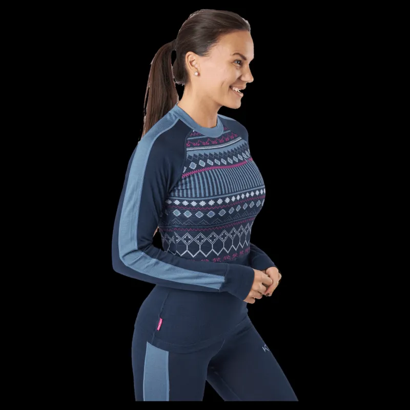 Kari Traa Tuva Longsleeve Royal Blå Best