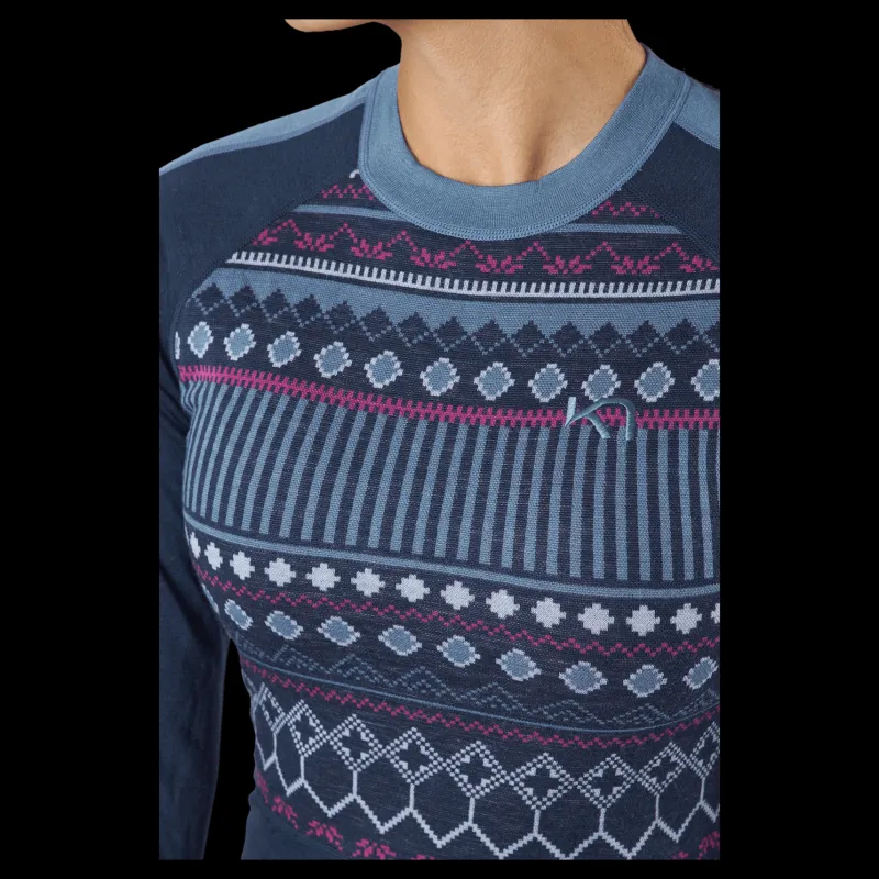 Kari Traa Tuva Longsleeve Royal Blå Best