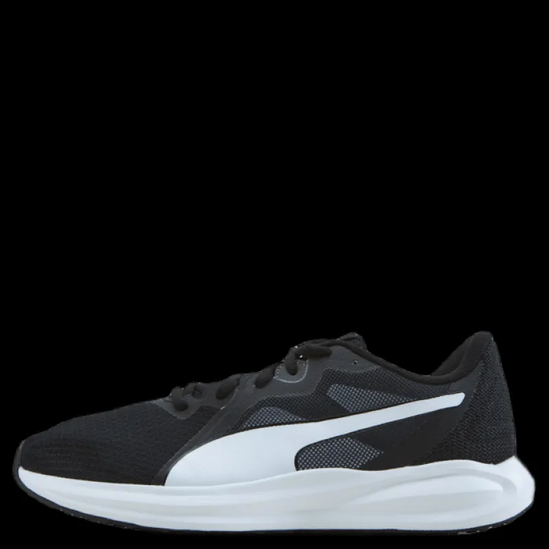 Puma Twitch Runner Black-asphalt Svart Best